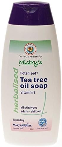 The House of Mistry Tea Tree Oil Liquid Soap Vitamin E 200ml Gentle Family Use