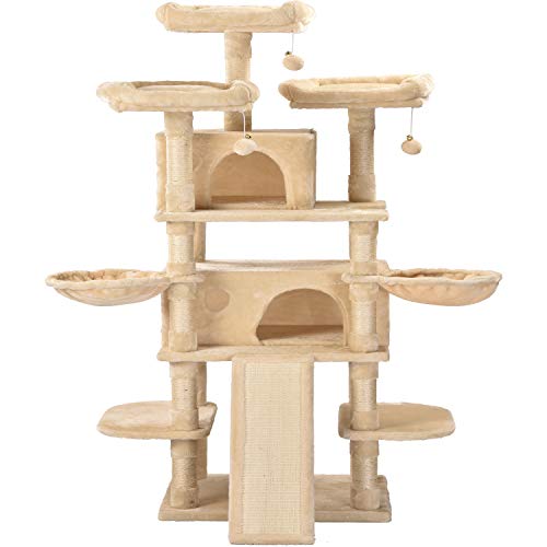 extra large cat tree tower