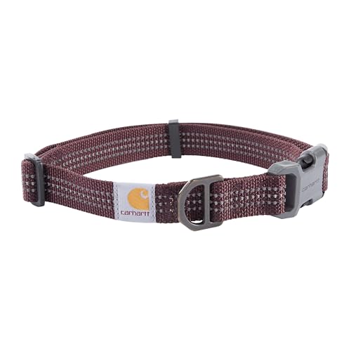 Carhartt Nylon Dog Collar Deep Wine L