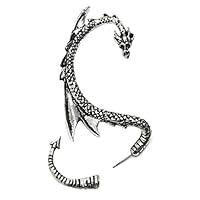 Roysberry Earrings, NEW Dragon Ear Wrap Earring Cuff Earrings Stud Clip On Punk Gothic Fashion Gift Earrings Wedding, Perfect Gift for Women and Girls [Beautiful & Stylish & Lightweight]
