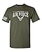 US Airforce Logo With Flag on Sleeve Men's T-Shirt