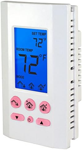 King K701Eb Simplstat Electronic Line Voltage Thermostat With Programmable Presets 208240V 16A Single Pole