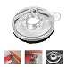 GOTOTOP Dust Shroud Cover Fits Angle Hand Grinders 80-125mm Clear Vacuum Dust Shroud Dry Grinding Dust Cover for 4"/ 5" Angle Grinders and Wet Polisher Concrete Grinding Diamond Cup Wheels primary