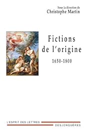 Fictions de l'origine