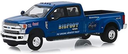 Greenlight 46020-E Dually Drivers Series 2-2019 Ford F-350 Dually - Bigfoot #1 The Original Monster Truck 1:64 Scale