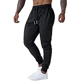 MGYIMOYUGYM Men's Slim fit Jogging Pants, Suitable for Running and Fitness Activities, Bottom Binding Sports Pants