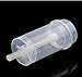 Csdtylh Round Shape Clear Push-Up Cake Pop Shooter (Push Pops) Plastic Containers with Lids, Base & Sticks, Pack of 24