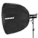 NEEWER Hexadecagon Softbox 36 inches/90 centimeters with Black Rim and Bowens Mount, Portable Softbox Diffuser Compatible for NEEWER CB60 CB100 CB150 CB60 RGB and Other Bowens Mount Lights
