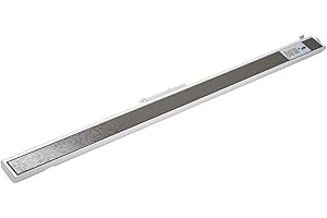 Whirlpool WP12722803AP OEM French Door Refrigerator Mullion Rail Replacement Part W10199882, 12722803APK, 12722803APN, and more, Replacemen, Apollo Grey
