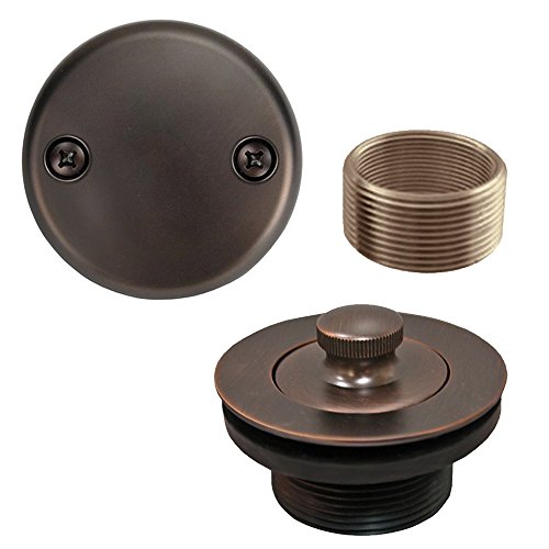 Oil Rubbed Bronze Conversion Bathtub Tub Drain Assembly Kit + Free Removal Tool
