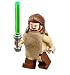LEGO Star Wars Minifigure - Qui-Gon Jinn with Poncho and Printed Legs(75096)