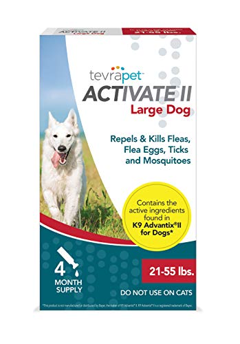 TevraPet Activate II Flea and Tick Prevention for Dogs - Topical, 21-55 Lbs - Thumbnail 7