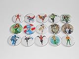 Refrigerator Magnets - Comic Book Super Hero's Male & Female Teams, SuperGirl, Batgirl, Spidergirl