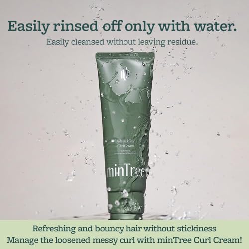 Volume Wave Curl Cream / 5.07 Fl oz/Hair Curl Retention, Hair Volume, Elasticity Improvement, Silicon FREE/Refreshing and bouncy without stickiness/Manage the loosened messy curl