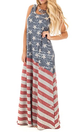 knee length dresses for ladies American Umbrella Flag Short Sleeves Dresses Pre Pack of 4pcs / 1x to 4X / Americana