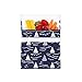 Lunchskins Reusable Velcro Sandwich Bag, Navy Boat