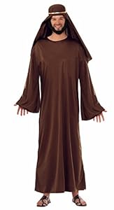 Forum Men's Value Biblical Robe, Brown, Standard