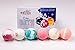 BestBombsEver - Bath Bombs Set of 6 Large 4.41 oz Bath Balls - Homemade Multicolored Bath Fizzies - EU Made - Ultra Lush Bath Bombs - Bath Bomb Kit - Mothers Day Gifts - Bath Basket - Bonus Ebook