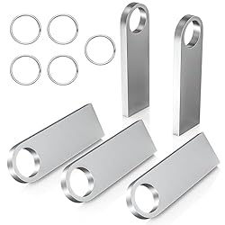 ABLAZE 64GB USB Flash Drive 5 Pack, Metal Flash