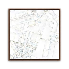 signwin Framed Canvas Wall Art Leaves, Birds, Abstracts...