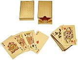 bC BimeTALliC CAble BC9957ZP Luxury 24K Gold Foil Poker Playing Cards Deck Carta De Baralho with Box Good Gift Idea