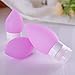 3oz Silicone Travel Sized Bottles 4 colors green pink purple blue-shampoo, conditioner
