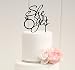 [USA-SALES] She Said Yes Bridal Shower Cake Topper, by Usa-Sales Seller