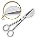 Handi Stitch 6 inch Professional Sewing Applique Scissors with Paddle Duckbill Blade & Sheath Case - For Embroidery, Fabric, Quilting, Dressmaking and Precision Cutting & Controlled Pattern Trimming