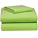 OCM Kiwi Cotton Blend 3-Piece Twin XL Sheet Set for College Dorm Residence Hall Extra Large Twin Bed Mattress