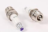 2 Pack MTD 753-06193 Spark Plug Fits Bolens Craftsman Murray Troy Bilt Yard Man