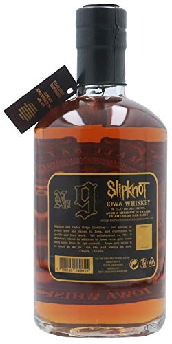Slipknot No.9 Iowa Bourbon Whiskey (1 x 0.7l), 21217A – Bild 3