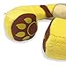 Trunki Kid’s Travel Neck Pillow with Magnetic Child’s Chin Support - Yondi Small Leeroy Lion (Yellow)