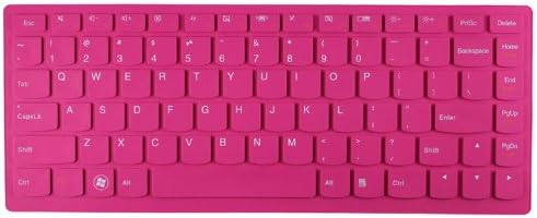 High Quality Lenovo IdeaPad U300 U310 U400 U410 YOGA13-IFI Silicone Keyboard Protector Skin Cover US Layout Wine Red