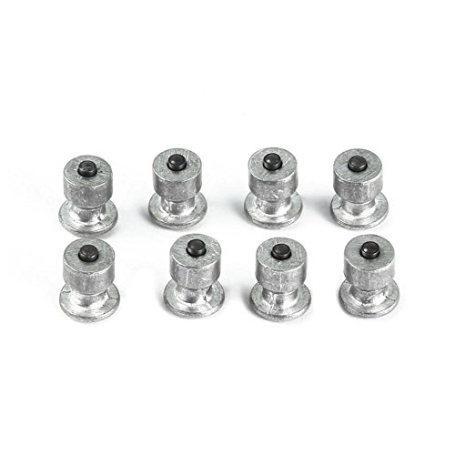 BleuMoo 100Pcs Car Tires Studs Spikes Wheel Car 8mm Snow Chains for Car Vehicle Truck Motorcycle
