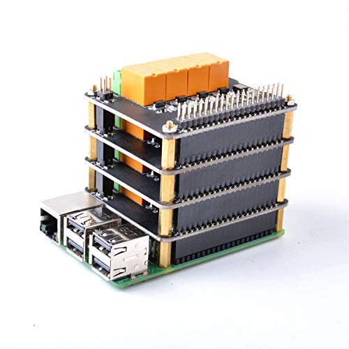 GeeekPi Raspberry Pi Expansion Board 4 Channel Relay Board Module Power