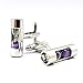 Classic Purple Cufflinks for Men Wedding Groomsmen Cufflinks in Purple Hourglass Style with a Gift Box
