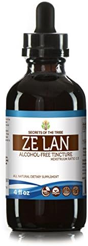 Ze Lan Alcohol-FREE Liquid Extract, Organic Bugleweed (Lycopus Virginicus) Dried Leaf (4 FL OZ)