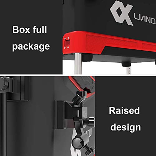 ZFF Fischereikasten Mit Sitz 40L Vierbeiner Heben Groß Kapazität Verdickung Isolierung Angelbox Angeln Ausrüstung Mit… – Bild 7