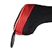 Andux 4 Pack Long Neck Golf Hybrid Club Head Covers Dial No. Tag CTMT-01 Black/Red