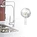 ShineMe Suction Cup Hooks for Shower Windows Clear Plastic Heavy Duty Strong Vacuum Traceless Coats Hook Smooth Wall Kitchen Bathroom Towels Caps Holder (2pcs)