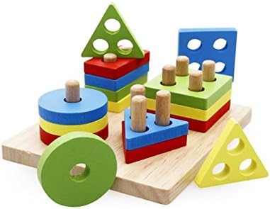 Children Puzzle 3D Puzzle Shape Baby Toys 1-2-3 years old