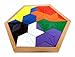 Froebel USA Hexagonal Triangle Mosaic Pattern Blocks
