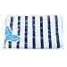 Hoomall Kids Bath Towel for Boys Girls, Whale Pattern Child Hooded Beach Towel Fast Drying Ultra Absorbent Poncho for Bath/Pool/Beach Swim Cover (127cmx76cm, Blue Whale)