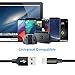 6-Inch Type C to USB 2.0 Nylon Braided Fast Charging Cable Charger Cord Compatible with Galaxy S22/S21/S20/S10/S9/S8/A52/A13/A01/A11/A12/A21/A51/A71/A42 Note 20/10/9/8 Pixel 6/5/4/3/2/1 [5-Packs]