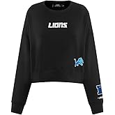 Pro Standard Womens NFL Wingspan Brushed Back French Terry Crewneck Sweatshirt
