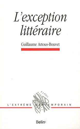 L' exception littéraire