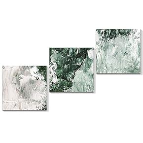 3 Piece Canvas Wall Art Abstract Color Canvas Prints Home Artwork Decoration for Living Room,Bedroom - 12"x12"x3 Panels