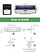LITOM 200 LED Solar Lights Outdoor, 3 Optional Modes Wireless Motion Sensor Light with 270° Wide Angle, IP67 Waterproof, Easy-to-install Security Lights for Front Door, Yard, Garage, Deck, Porch-2Pack