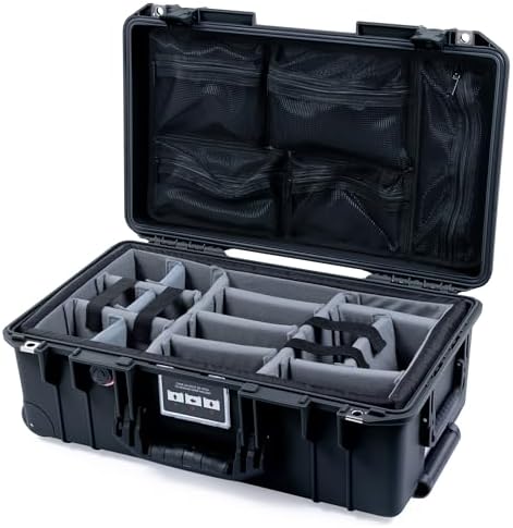 PELICAN 1535 エアケース + 1535用 メッシュ蓋オーガナイザー Amazon.com : Trekking Green & Tan Pelican 1535 Air case. With