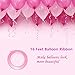 B&S FEEL 104 Pcs Pastel Balloons 10 Inch with Balloon Arch Kit for Birthday Unicorn Party Baby Shower